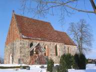 Ostansicht der Kirche St. Nikolai zu Bauer